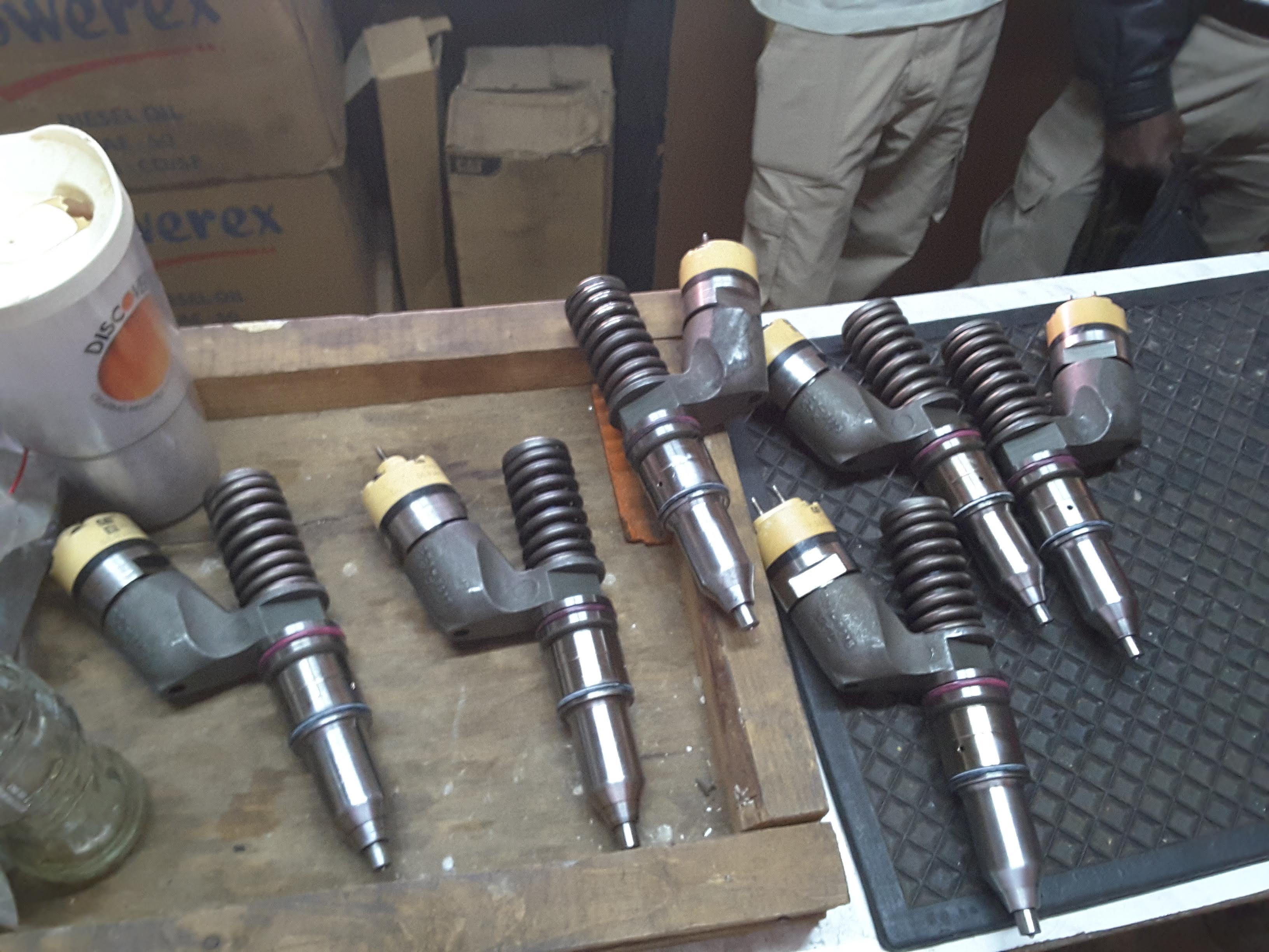 Heavy equipment parts supply — Caterpillar and Komatsu components